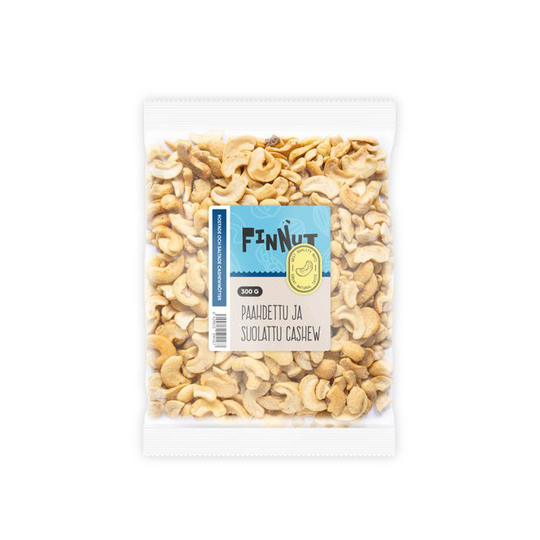 Finnut Cashew Paahdettu & Suolattu