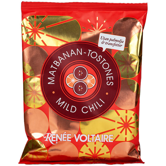 Renée Voltaire Ruokabanaani Tostones Mild Chili