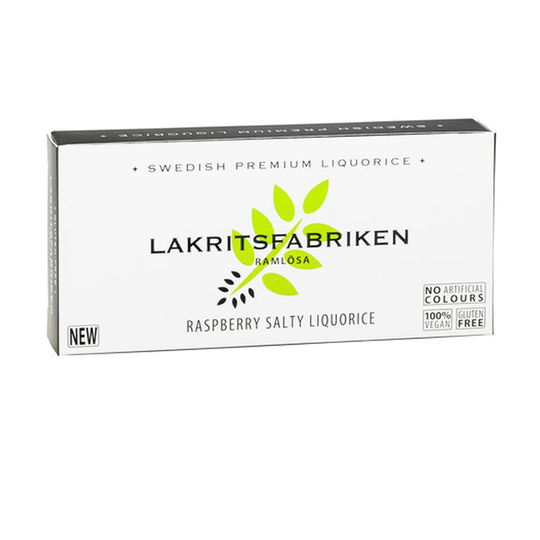 Lakritsfabriken Suolainen Vadelma-lakritsi