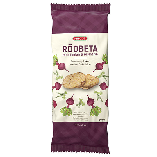 Friggs Maissikakut Punajuuri & Rosmariini