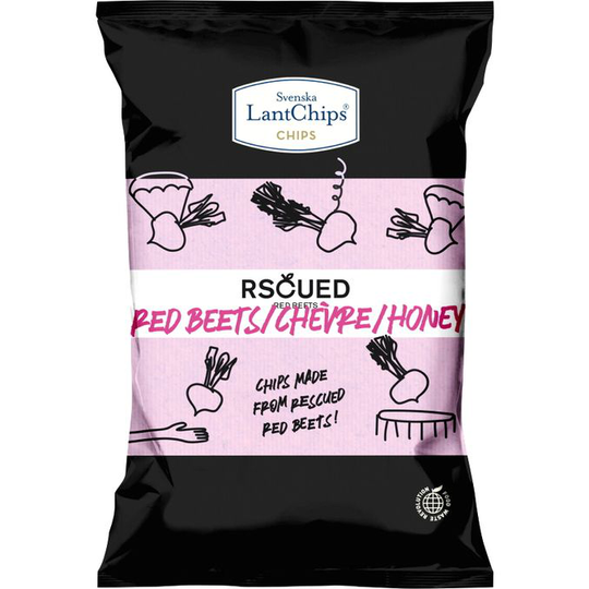 Svenska LantChips Punajuurisipsit