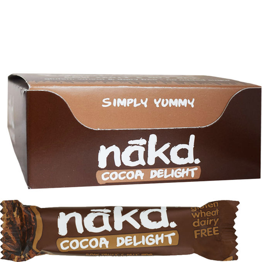 näkd Cocoa Delight Raakapatukka 18-pack