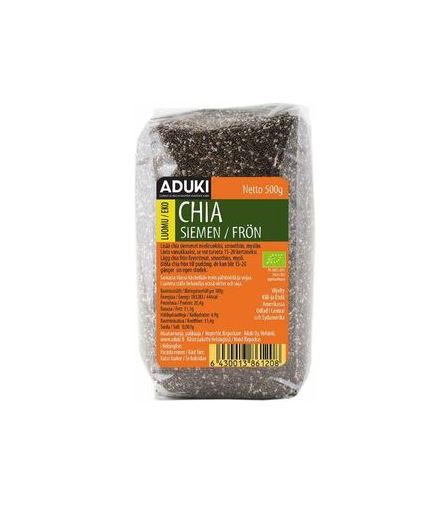 Chia-siemen 500 g, LUOMU