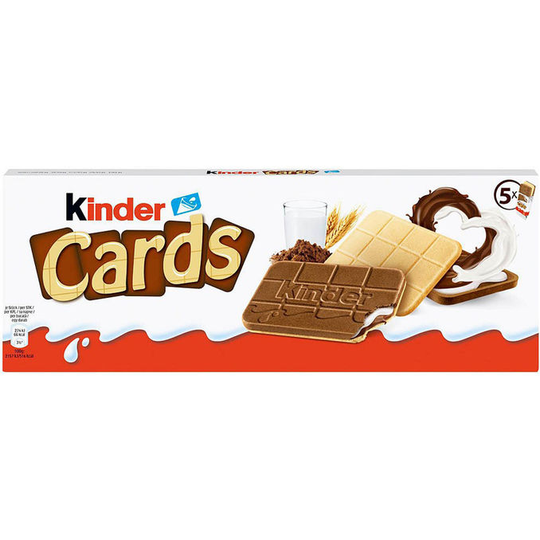 Ferrero Kinder Cards -täytevohvelit