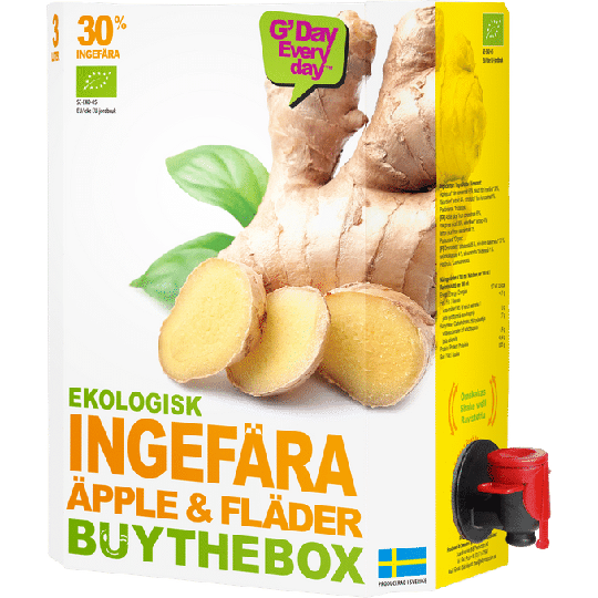 Buy the Box Omena-inkiväärimehu Luomu