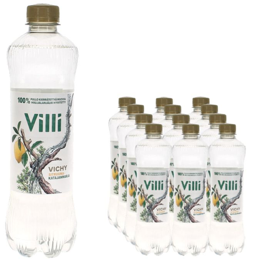 Villi Vichy Sitruuna-Katajanmarja 12-pack