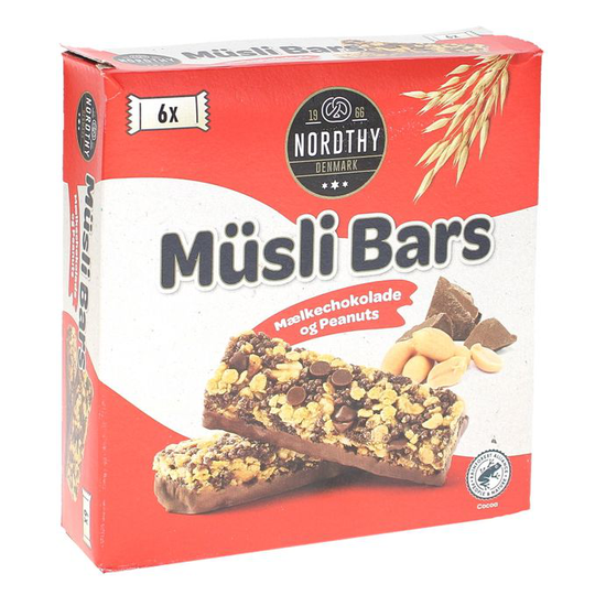 Nordthy Myslipatukat Maapähkinä & Suklaa