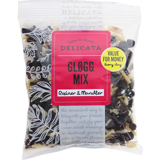 Delicata Glögg Mix Rusina ja Manteli