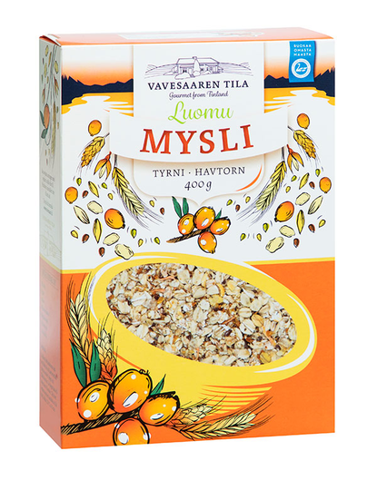 Vavesaaren Tilan LUOMU Tyrnimysli 400g