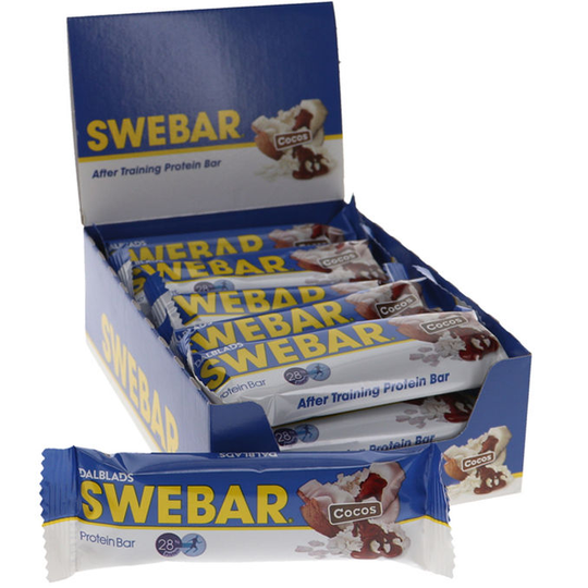 Swebar Proteiinipatukat Kookos 15-pack