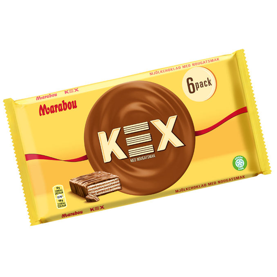 Marabou Keksisuklaa 6-pack