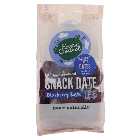 Earth Control Snack-taatelit Mustikka
