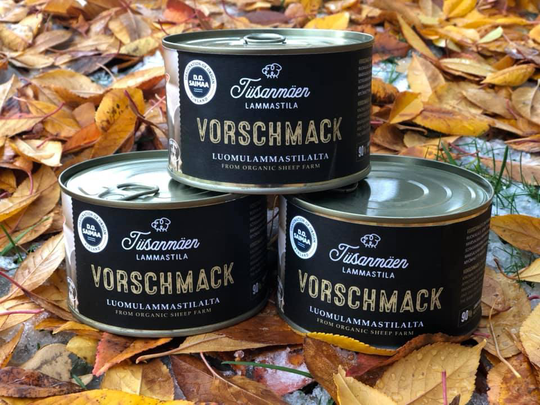 Tiisanmäen Luomutilan Vorschmack 400 g, luomutäyslihasäilyke