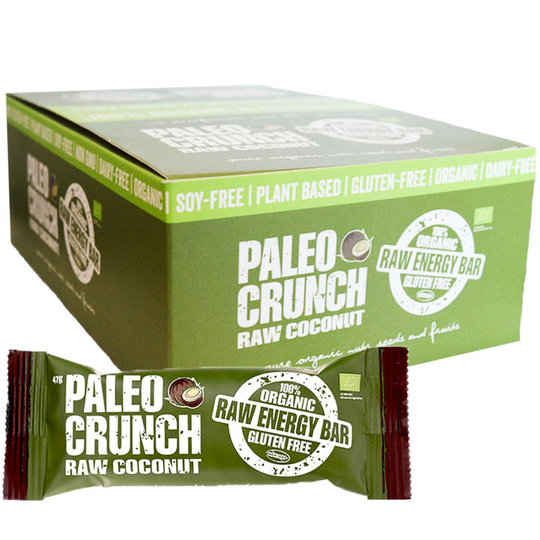 Raakapatukka Paleo Crunch Kookos 12-pack