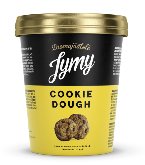 Jymy Luomujäätelö Cookie Dough 500 ml