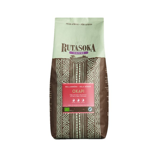 Rutasoka Kahvipavut Okapi Luomu
