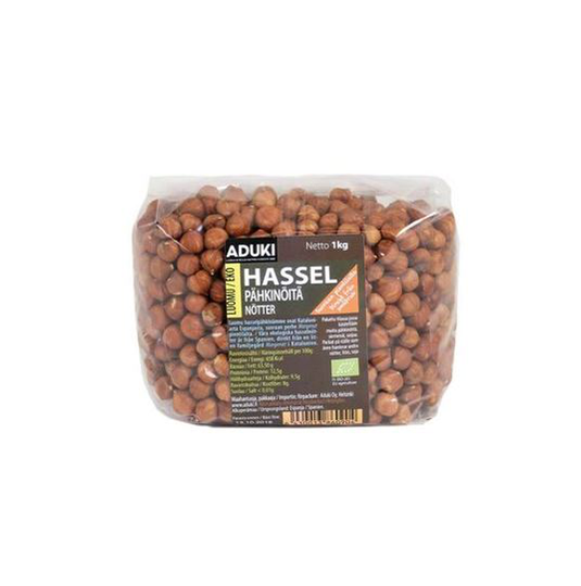 Hasselpähkinä 1 kg LUOMU