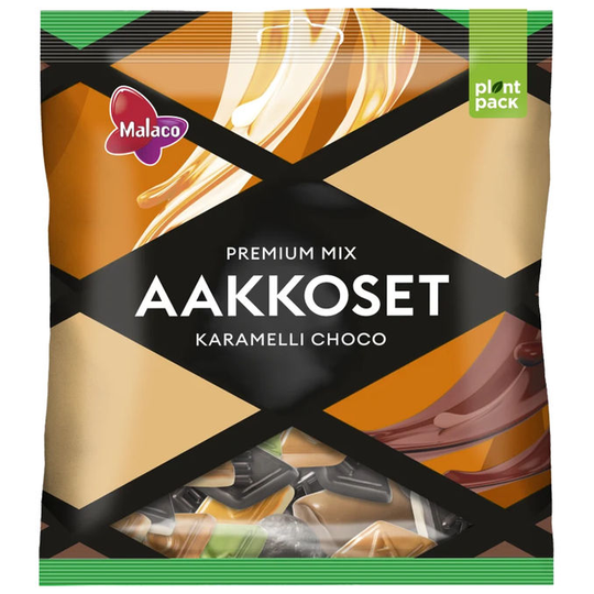 Malaco Aakkoset Karamelli Choco