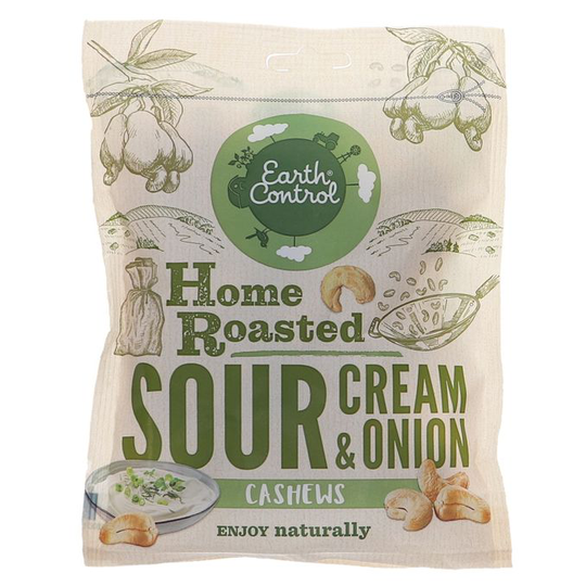 Earth Control Cashewpähkinät Sourcream & Onion